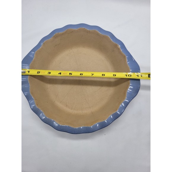 Pampered Chef New Traditions Collection Stoneware Pie Pan - Picture 5 of 6